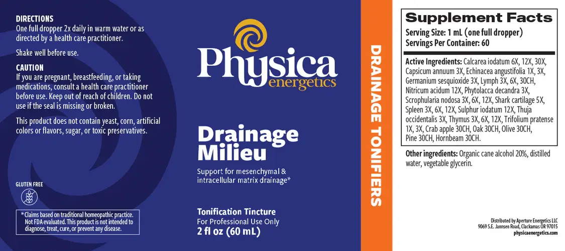 Physica Energetics (milieu) Drainage Milieu - Image 2