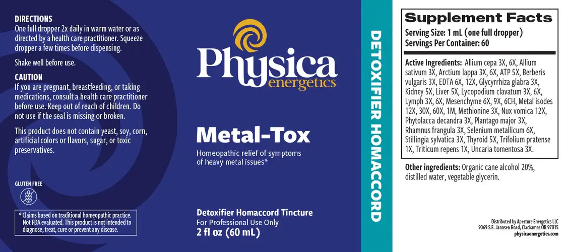 Physica Energetics (tox) Metal-Tox - Image 2