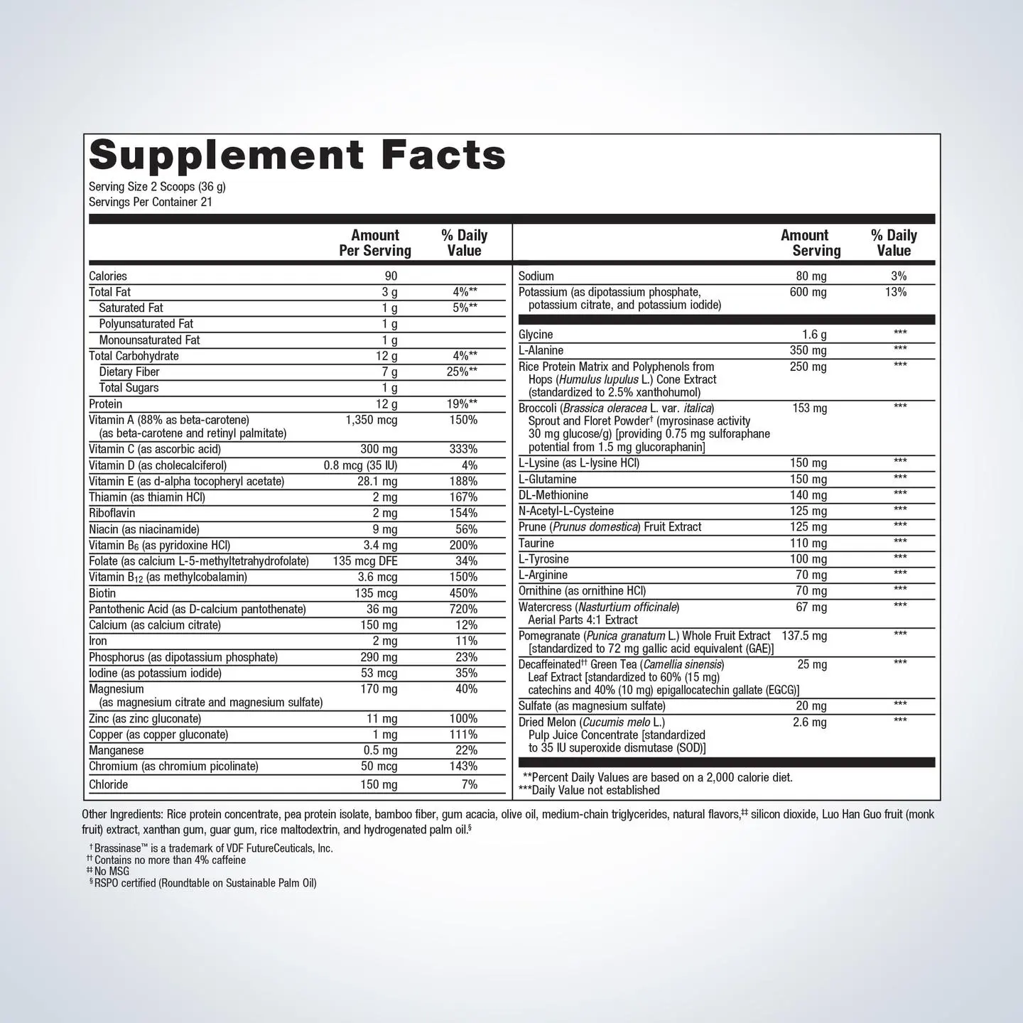 Metagenics UltraClear Renew Detox Powder Vanilla 21 servings - Image 2